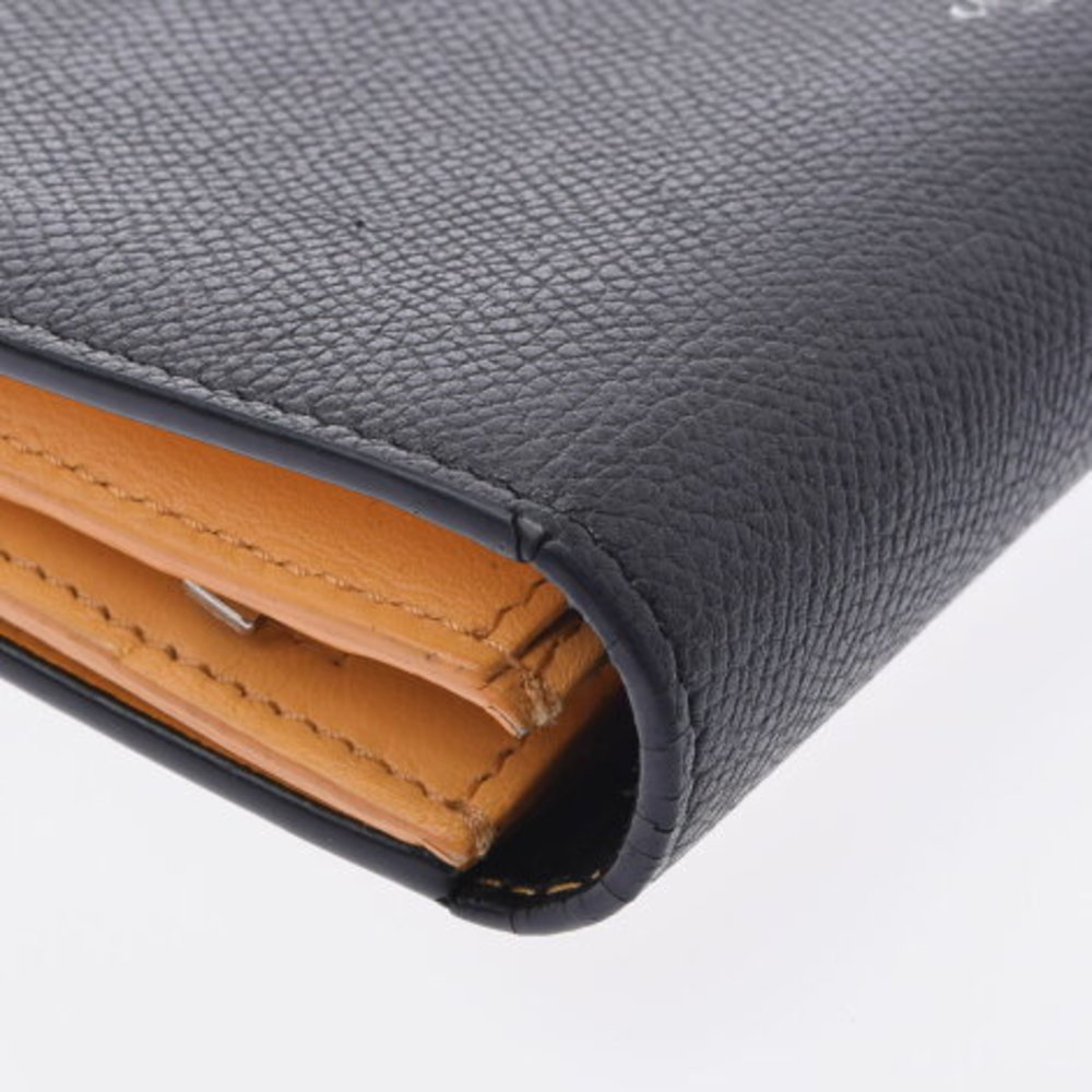 Celine Large Multifunction Black Yellow Leather L… - image 4